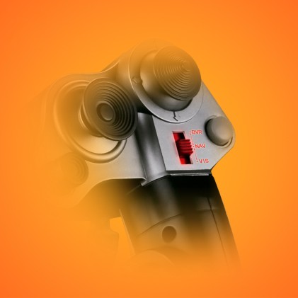 FR-TEC Raptor mach1 Nero Simulazione di Volo Analogico PC