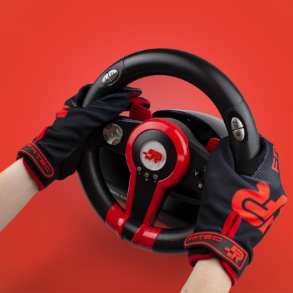 Guanti FR-TEC Simracing - Taglia Unica - Grip e Protezione Garantiti - Tessuto Capacitativo sui Punta delle Dita - Vari Colori