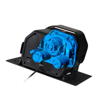 FR-TEC FT7015 periferica di gioco Nero, Rosso Sterzo + Pedali PC, PlayStation 4, Xbox One, Xbox Series S, Xbox Series X