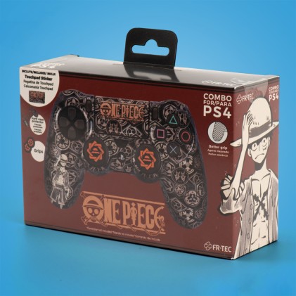FR-TEC PS4 One Piece Combo Pack &ldquo;Luffy&rdquo; Custodia per controller per videogiochi