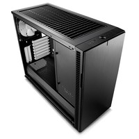 Case Midi Fractal Design Define R6 Black USB-C