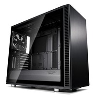 Case Midi Fractal Design Define S2 Tempered Glass - Black
