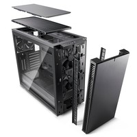 Case Midi Fractal Design Define S2 Tempered Glass - grau