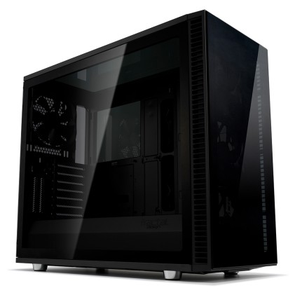 Case Midi Fractal Design Define S2 Vision Blackout Tempered Glass
