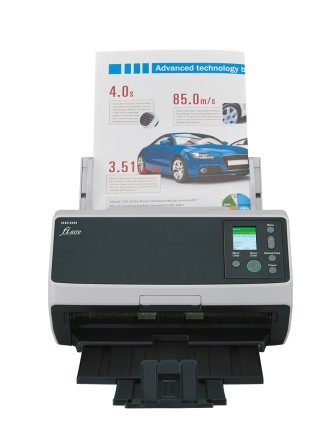 ORIGINALE Fujitsu nero / Grigio PA03810-B051 fi-8170 Fujitsu fi Series fi-8170 70ppm/140ipm A4 Duplex ADF USB3.2 LED Workgroup Scanner.