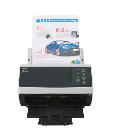 ORIGINALE Fujitsu nero / Grigio PA03810-B101 fi-8150 Fujitsu fi Series fi-8150 50ppm/100ipm A4 Duplex ADF USB3.2 LED Workgroup Scanner.