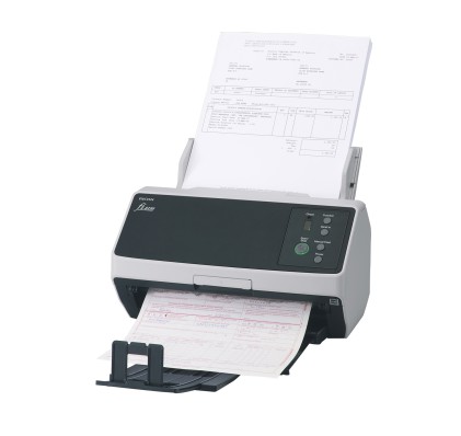 ORIGINALE Fujitsu nero / Grigio PA03810-B101 fi-8150 Fujitsu fi Series fi-8150 50ppm/100ipm A4 Duplex ADF USB3.2 LED Workgroup Scanner.