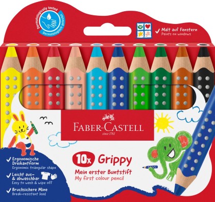 Faber-Castell 110624 pastello colorato Multicolore 10 pz