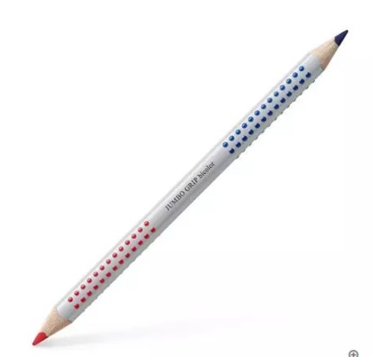 Faber-Castell 110910 pastello colorato Blu, Rosso 1 pz