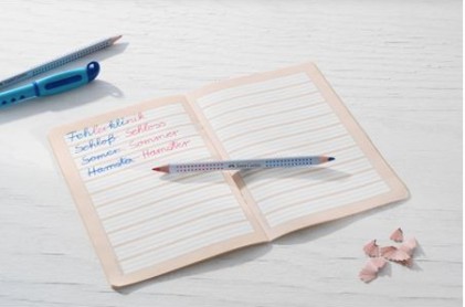 Faber-Castell 110910 pastello colorato Blu, Rosso 1 pz