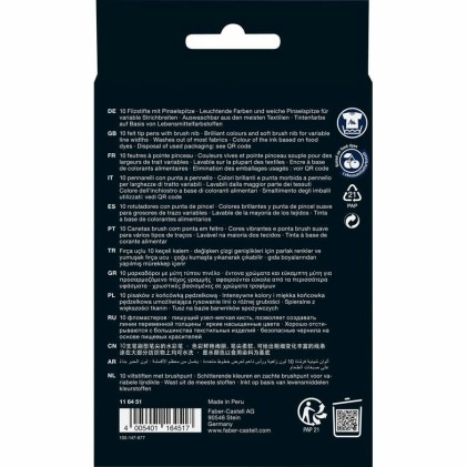 Faber-Castell 116451 penna tecnica Colori assortiti 10 pz