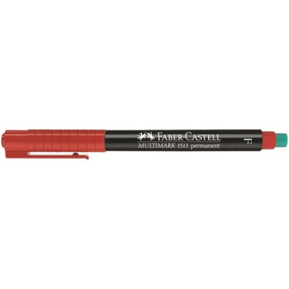 Faber-Castell Multimark marcatore permanente Rosso 1 pz