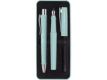 Faber-Castell Poly Ball Set Nero, Azzurro 3 pz