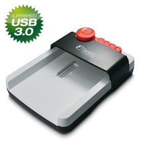 Fantec HDD-Sneaker USB3.0 Docking Station per Dischi Sata da 2,5" e 3,5"