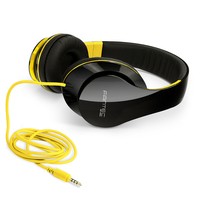 FANTEC SHP-250AJ-WT Cuffie Audio Black Neon Yellow