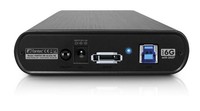 Fantec DB-ALU3e-6G Black Per disco 3.5" eSATA 6G Connessione USB 3.0