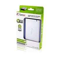 Fantec  ALU15MMU3 6Gbps Box per disco SATA da 2.5" con connessione USB 3.0 e tecnologia UASP