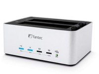 FANTEC AluDOCK 2X Docking Station per dischi SATA da 3,5 e 2,5" connessione USB 3.0