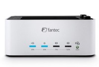 FANTEC AluDOCK 2X Docking Station per dischi SATA da 3,5 e 2,5" connessione USB 3.0