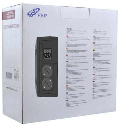 FSP/Fortron Nano 800 Standby (Offline) 800 VA 480 W 2 presa(e) AC