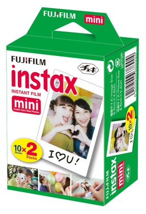 Carta Fotografica Instax Mini 2Pz 46Mmx62Mm Clr Bordo Bianco 10Pzx2