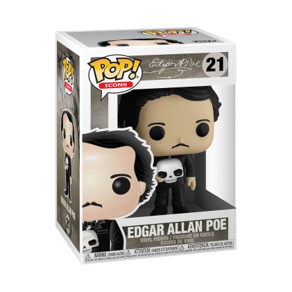 Personaggio Collezione Funko 46774 Pop! Icons Icons Edgar Allan Poe 21
