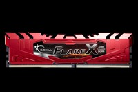 G.SKILL Flare X for AMD DDR4 32GB 2x16GB 2400MHz CL15 1.2V XMP 2.0 Red