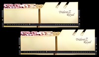 G.SKILL Trident Z Royal DDR4 16GB 2x8GB 3200MHz CL14 1.35V XMP 2.0 Gold