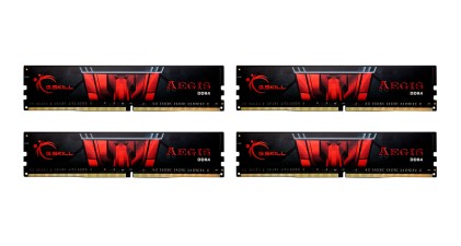 G.SKILL Aegis DDR4 32GB 4x8GB 3200MHz CL16 1.35V XMP 2.0