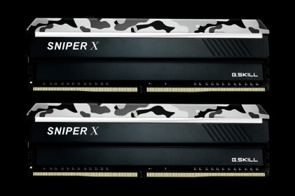 G.SKILL Sniper X DDR4 16GB 2x8GB 3600MHz CL19 1.35V XMP 2.0 Urban Camo