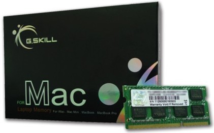 G.SKILL DDR3 for Apple 8GB 1333MHz CL9 SO-DIMM 1.5V