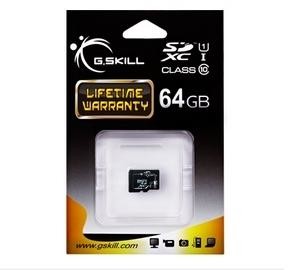 G.SKILL memory card Micro SDXC 64GB Class 10 UHS-1