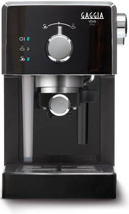Gaggia Viva Style RI8433/11 Macchina da Caff&egrave; Cialde 44 mm/Macinato Black