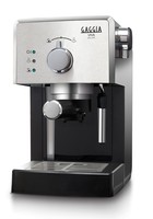 Gaggia Viva Deluxe RI8435/11 Macchina da Caff&egrave; Cialde 44mm/Macinato Black/Inox