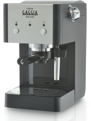 Macchina Per Caffe Grangaggia Delux Ri8425/22 Cialde+Macinato Nero