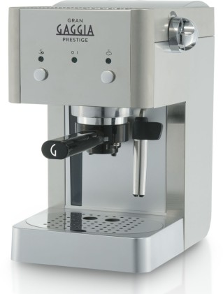 Macchina Per Caffe Grangaggia Prest Ri8427/11 Cialde+Macinato Silver