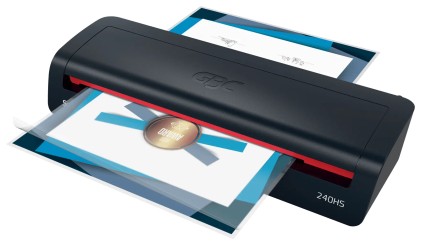 GBC 240HS Plastificatrice a caldo 400 mm/min Nero, Rosso