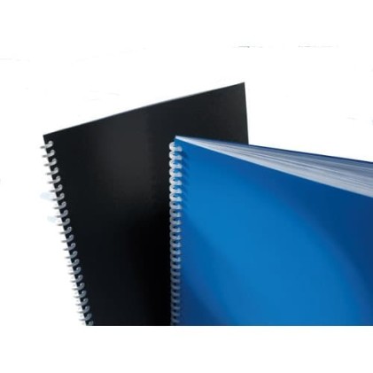 GBC Copertine rilegatura Opaque A4 180 micron lucide rosse (100)