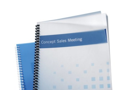 GBC PolyClearView Copertine rilegatura A4 800 mic trasp. (100)