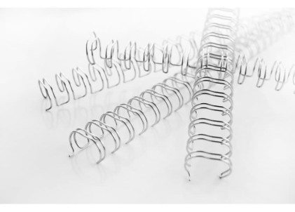 GBC Spirali metalliche WireBind nere 8 mm (100)