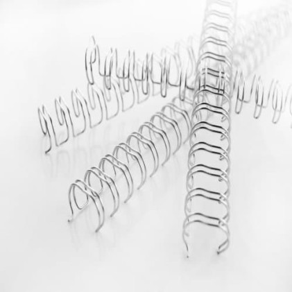 GBC Spirali metalliche WireBind nere 11 mm (100)