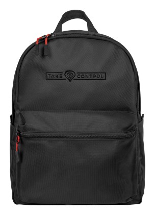Zaino per laptop Genesis Pallad 200 per computer portatili fino a 14,1" - Capacit&agrave; 19 litri - 6 scomparti - Nero