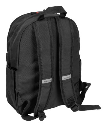 Zaino per laptop Genesis Pallad 200 per computer portatili fino a 14,1" - Capacit&agrave; 19 litri - 6 scomparti - Nero