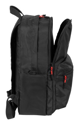 Zaino per laptop Genesis Pallad 200 per computer portatili fino a 14,1" - Capacit&agrave; 19 litri - 6 scomparti - Nero