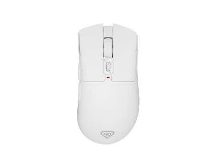 GENESIS Zircon 880 White mouse Gaming Mano destra RF Wireless + Bluetooth + USB Type-C Ottico 12000 DPI