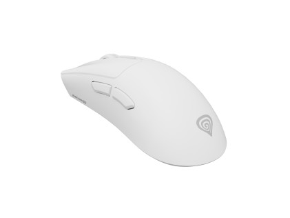 GENESIS Zircon 880 White mouse Gaming Mano destra RF Wireless + Bluetooth + USB Type-C Ottico 12000 DPI