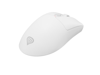 GENESIS Zircon 880 White mouse Gaming Mano destra RF Wireless + Bluetooth + USB Type-C Ottico 12000 DPI