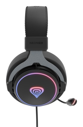 GENESIS Neon 764 Auricolare Cablato A Padiglione Gaming USB tipo A Nero