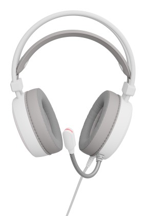 GENESIS Neon 613 G2 White Auricolare Cablato A Padiglione Gaming USB tipo A Bianco