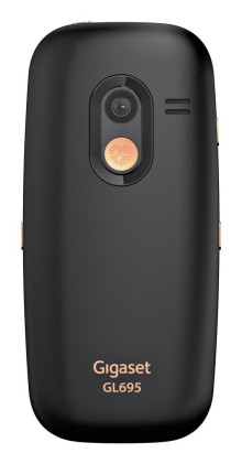 Gigaset GL695 5,87 cm (2.31") 113 g Nero Telefono per anziani